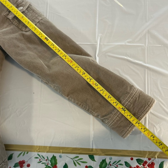 Women's Tan Bomber Jacket with Faux Shearling Collar - Picture 6 of 6